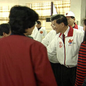 行政院院長蕭萬長拜訪屏東崁頂鄉公所