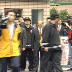 行政院院長蕭萬長投票