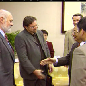 行政院院長張俊雄接見國際書展貴賓