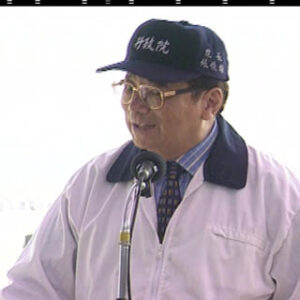 行政院院長張俊雄至南投草屯視察烏溪橋災害復建工程