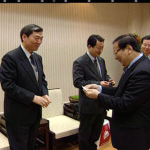 行政院院長張俊雄接見韓國國家黨前總裁趙淳