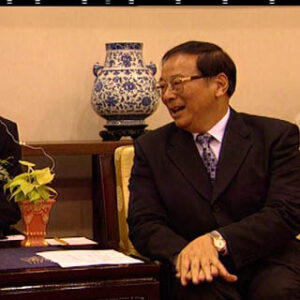 行政院院長張俊雄接見甘比亞共和國卸任駐華大使賈義