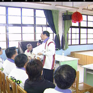 行政院院長張俊雄巡視南投地區