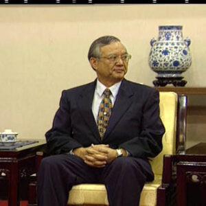 行政院院長張俊雄表揚桃芝颱風捐款