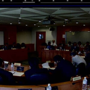 行政院院長張俊雄與生物技術業界座談