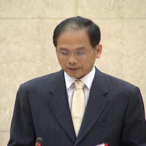 行政院院長游錫堃主持「行政院全民防衛動員準備業務會報」成立大會暨第一次會議