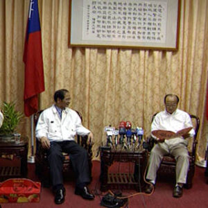 行政院院長游錫堃探視臺中市長胡志強