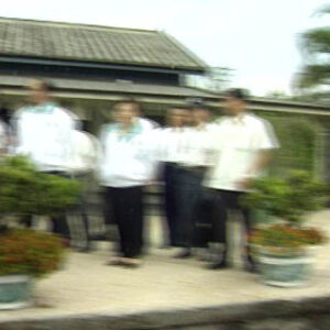 行政院院長游錫堃拍攝九二一宣傳短片