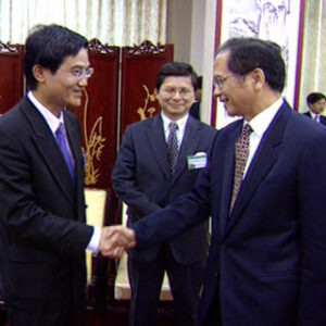 行政院院長游錫堃接見駐外館長返國述職講習人員