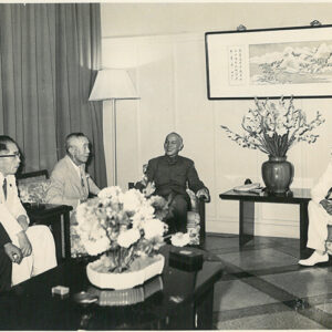 總統接見日本政治家大野伴睦(右第一人)-照片冊-MOFA109179CF-2020-12-PH00012-005