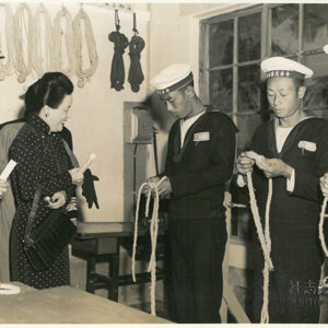 夫人參觀海軍結繩表演-照片冊-MOFA109179CF-2020-12-PH00012-076