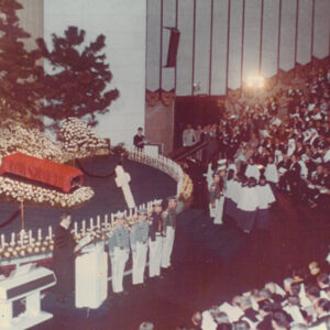 總統 蔣公哀榮實錄，大殮，追思禮拜．-MOFA109179CF-2020-12--PH00035-005