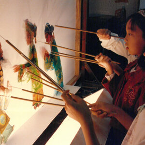 汐止崇德國小皮影戲團演出情形-戲劇 近代人物-MOFA109179CF-2020-12-PH00043-088