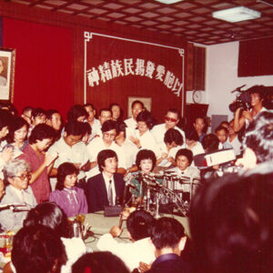 周令飛來台記者會 Freedom-seeker Chou Ling-fei at press conference-金馬前線、反共義士、愛國活動-MOFA109179CF-2020-12-PH00044-056