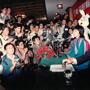 反共義士胡娜小姐訪華記者會 Freedom-seeker Hu-Na at press conference in Taipei-金馬前線、反共義士、愛國活動-MOFA109179CF-2020-12-PH00044-074