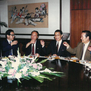 曲折及莊仲希在海基會舉行記者會及參加晚宴-金馬前線、反共義士、愛國活動-MOFA109179CF-2020-12-PH00044-254