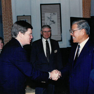 總統接見美國聯邦眾議員訪華團強森夫婦-李總統照片冊-MOFA109179CF-2020-12-PH00110-032