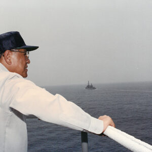 總統視導海軍自強七號演習操演 左營-李總統照片冊-MOFA109179CF-2020-12-PH00110-061