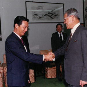 總統接見新加坡國防部長楊林豐等人-李總統照片冊-MOFA109179CF-2020-12-PH00110-077