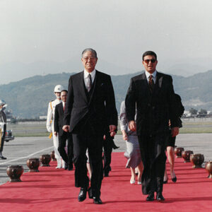 軍禮歡送宏總統卡耶哈斯伉儷 松山機場-李總統照片冊-MOFA109179CF-2020-12-PH00110-099