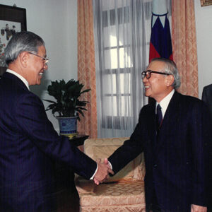 總統接見日本朝日電視台社長桑田弘一郎-李總統照片冊-MOFA109179CF-2020-12-PH00110-113