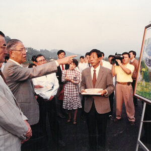 總統巡視集集攔河堰工程 南投-李總統照片冊-MOFA109179CF-2020-12-PH00110-129