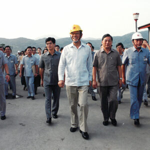 總統巡視台北市基隆河整治工地-李總統照片冊-MOFA109179CF-2020-12-PH00113-006