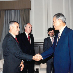 總統接見參加"國際金融會議"美國金融專家賈爾德博士於總統府-李總統照片冊-MOFA109179CF-2020-12-PH00113-009