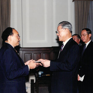 尼加拉瓜新任駐章大使巴拉雷斯呈遞國書於總統府-李總統照片冊-MOFA109179CF-2020-12-PH00113-038