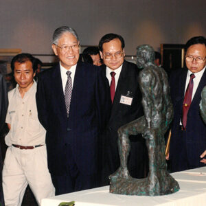 總統參觀第55屆台陽美展於國父紀念館-李總統照片冊-MOFA109179CF-2020-12-PH00113-043