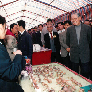 總統蒞臨中正紀念堂參觀台北市慶祝青年節活動-李總統照片冊-MOFA109179CF-2020-12-PH00118-085