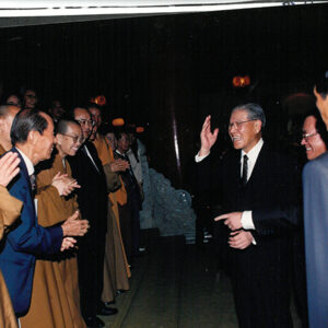 總統蒞臨"全國宗教團體負責人座談會"致詞暨會餐於台北圓山飯店-李總統照片冊-MOFA109179CF-2020-12-PH00119-062