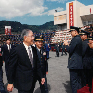 總統主持三軍五校聯合畢業典禮於政戰-李總統照片冊-MOFA109179CF-2020-12-PH00119-068