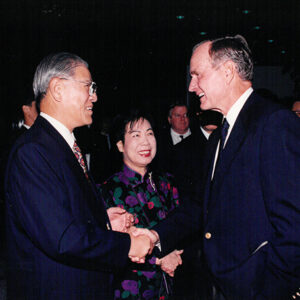 總統偕夫人歡送美前總統布希伉儷於中正機場-李總統照片冊-MOFA109179CF-2020-12-PH00119-074