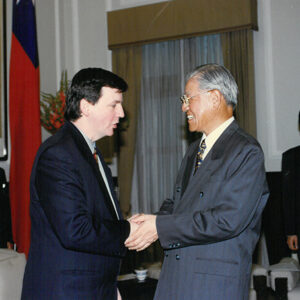 李登輝總統接見加拿大國會議員訪華團紐森夫婦 總統府-李登輝總統活動照片冊-MOFA109179CF-2020-12-PH00166-026