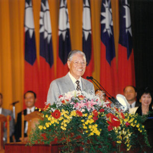 李登輝總統蒞臨蘭陽女中60周年校慶致詞 宜蘭市-李登輝總統活動照片冊-MOFA109179CF-2020-12-PH00166-034