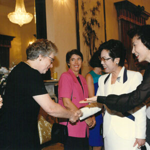 總統夫人曾文惠女士主持繪畫藝術鑑賞茶會 台北賓館-李登輝總統活動照片冊-MOFA109179CF-2020-12-PH00166-078