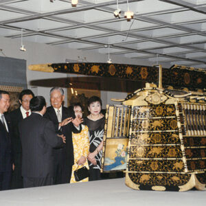 李登輝總統伉儷蒞臨「日本名畫文物展」觀賞 台北國父紀念館-李登輝總統活動照片冊-MOFA109179CF-2020-12-PH00166-098