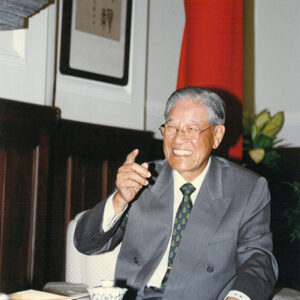 李登輝總統接受美國時代雜誌晉訪時神情愉悅 總統府-李登輝總統活動照片冊-MOFA109179CF-2020-12-PH00166-103