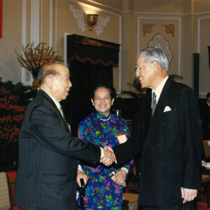 李登輝總統茶會款待推動心靈改革民間團體負責人嚴道等人 總統府-李登輝總統活動照片冊-MOFA109179CF-2020-12-PH00166-105