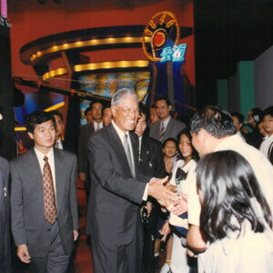 李登輝總統蒞臨公共電視台開播典禮 台北東湖-李登輝總統活動照片冊-MOFA109179CF-2020-12-PH00166-128