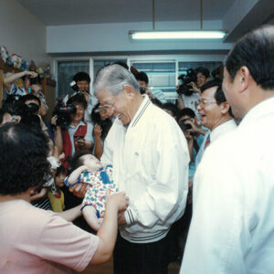 李總統登輝巡視省立台中育幼院 台中市-李總統照片冊-MOFA109179CF-2020-12-PH00168-020