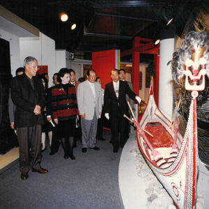 李總統登輝先生參觀苗栗三義木雕博物館-李登輝總統活動照片冊-MOFA109179CF-2020-12-PH00170-041