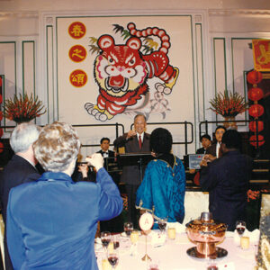 李總統登輝先生伉儷晚宴款待各國駐華使節及夫人-李登輝總統活動照片冊-MOFA109179CF-2020-12-PH00170-085