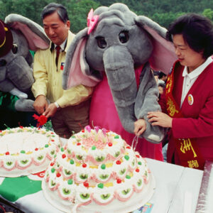 台北市立動物園為大象林旺慶生及寫生活動-MOFA109179CF-2020-12-SL00085-034