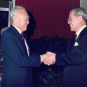 李總統於日月潭涵碧樓設宴款待新加坡總理李光耀伉儷-李總統照片冊及十三全會照片-MOFA109179CF-2020-12--PH00001-076