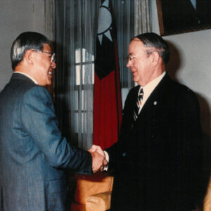 接見美國商業銀行董事長柯勞森-李總統就職後照片樣本-MOFA109179CF-2020-12--PH00002-014