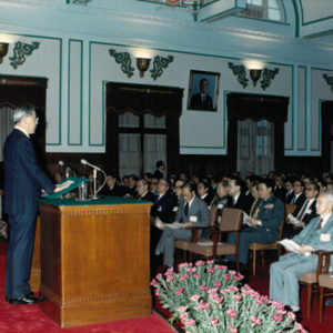 主持五月份國父紀念會吳茂昆博士報告超導體研究-李總統就職後照片樣本-MOFA109179CF-2020-12--PH00002-101