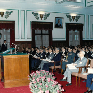 主持五月份國父紀念會吳茂昆博士報告超導體研究-李總統就職後照片樣本-MOFA109179CF-2020-12--PH00002-102