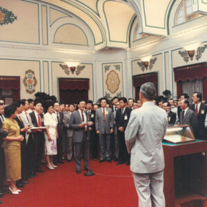 茶會招待國建會海內外學人-李總統照片冊-MOFA109179CF-2020-12--PH00003-004